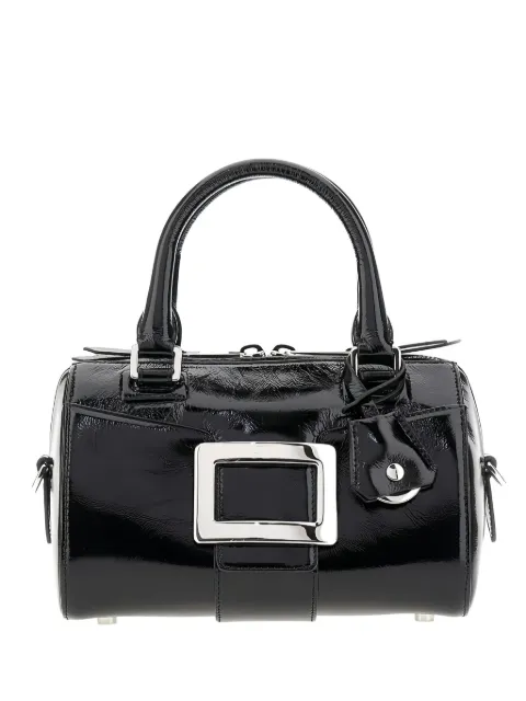 Roger Vivier Belle buckle-detail handbag Black RBWAPAH0100TM6