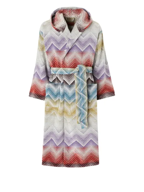 Missoni Home Marea dressing gown Purple 1E3AC99105