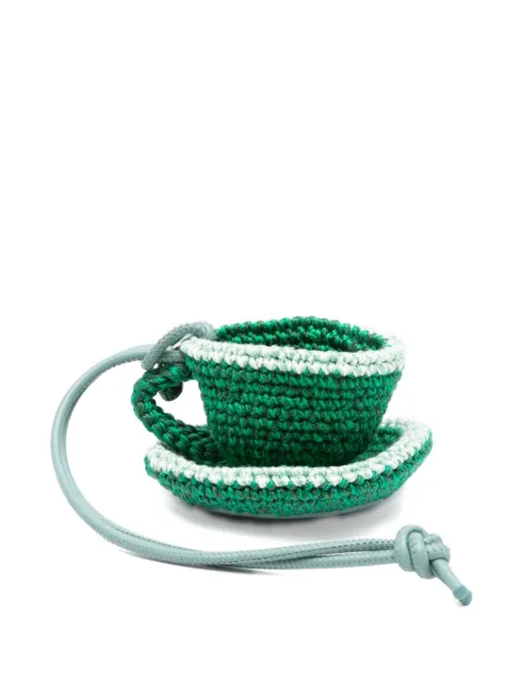 JW Anderson Teacup charm Green AC0415FA0477