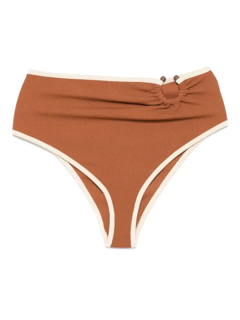 Johanna Ortiz Susurro Del Agua bikini bottoms Brown PT03042