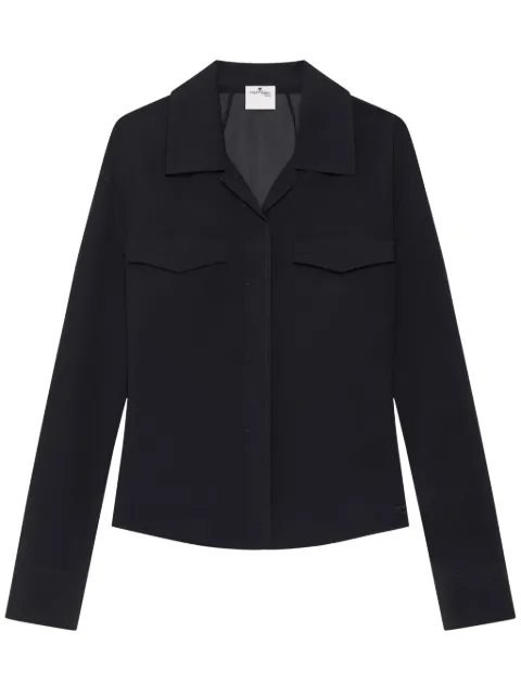 Courrèges cotton shirt Black 225CCH091CO0137