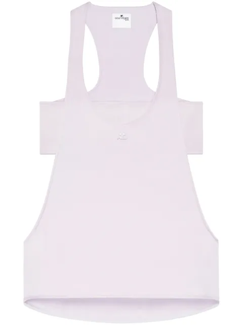 Courrèges Infinity tank top Pink 225CDE131PL0160