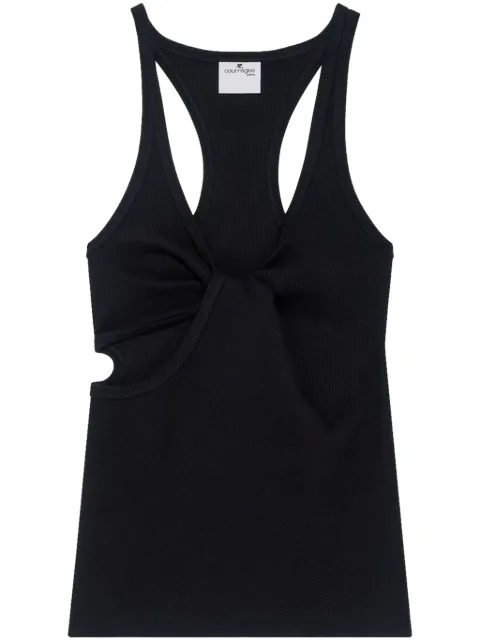 Courrèges 90's tank top Black 225JDE134JS0194