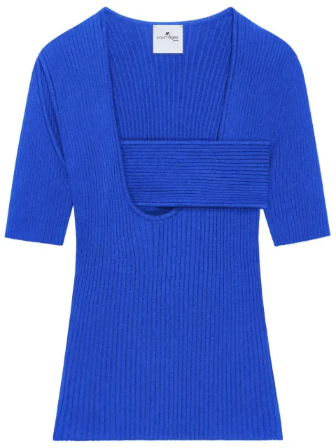Courrèges Infinity jumper Blue 225MPU217FI0001