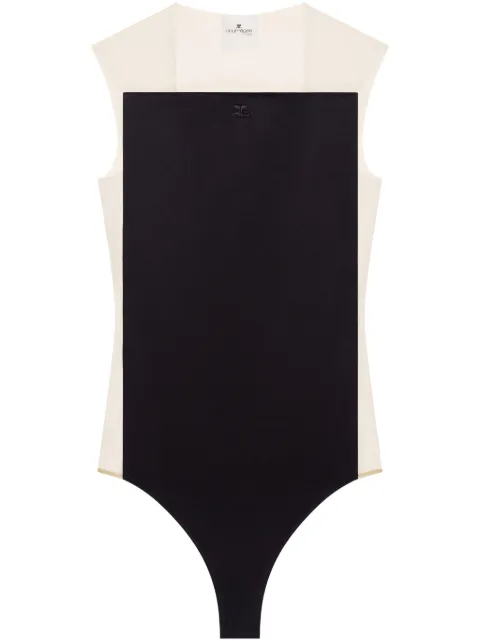 Courrèges Illusion top Black 225JBD139TA0007