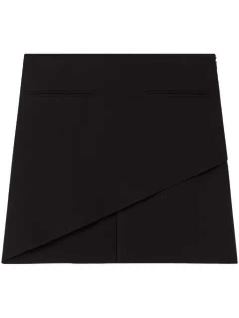 Courrèges Infinity mini skirt Black 225CJU247PL0147
