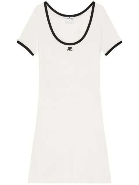 Courrèges Holistic mini dress White 225JRO600JS0203