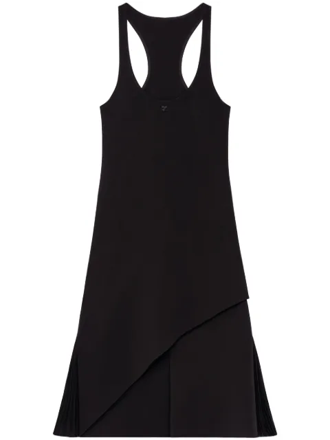 Courrèges Infinity midi dress Black 225CRO633PL0159