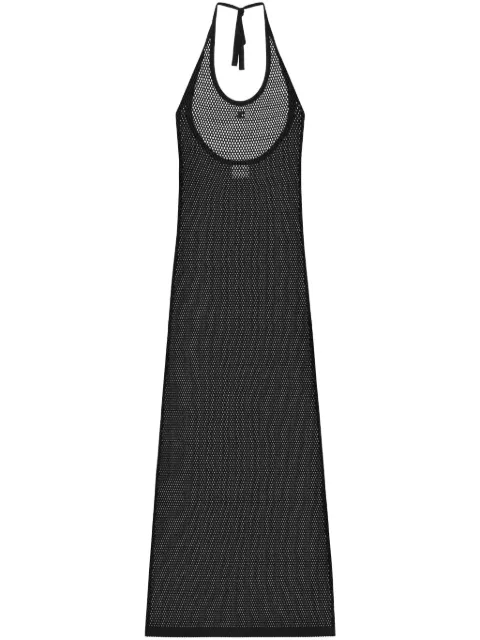 Courrèges Holistic midi dress Black 225JRO625JS0119