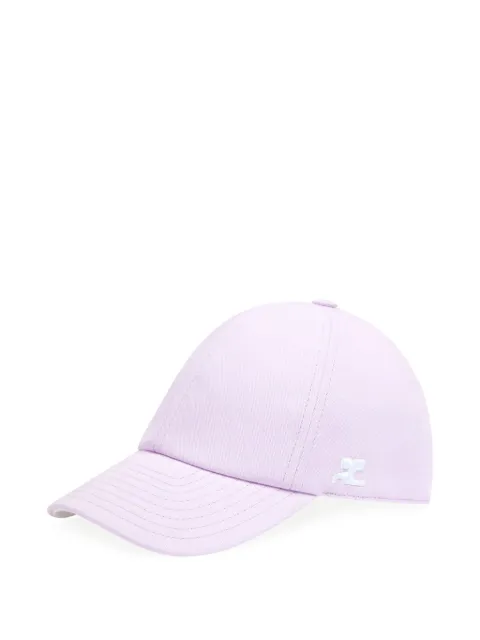Courrèges cotton baseball cap Pink 125ACT039CO0024
