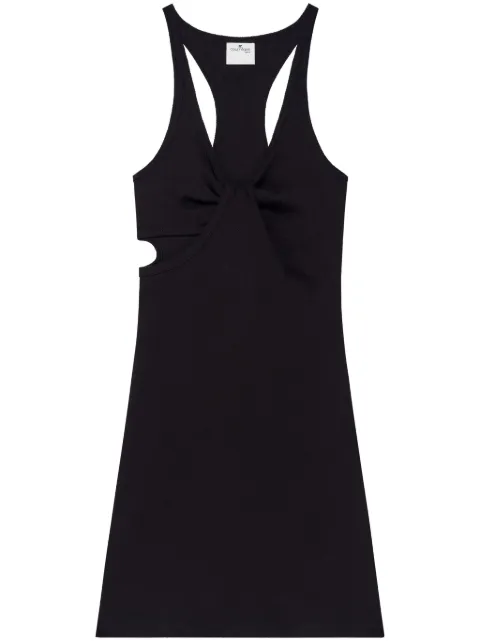 Courrèges Twist 90's mini dress Black 225JRO641JS0194
