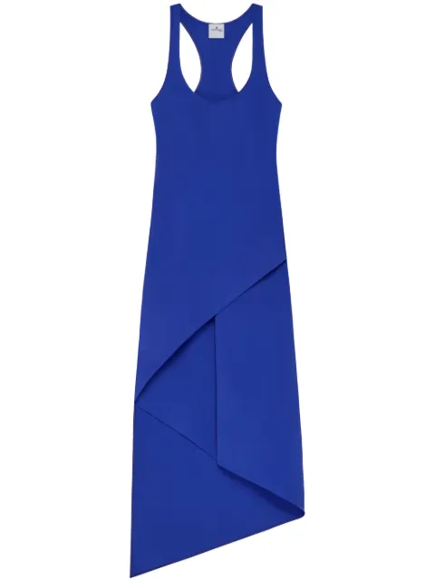 Courrèges Infinity midi dress Blue 225CRO648PL0159