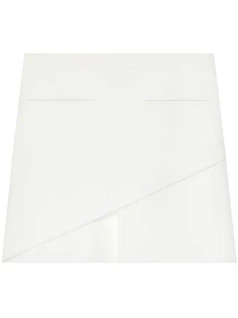 Courrèges Infinity skirt White 225CJU247PL0147