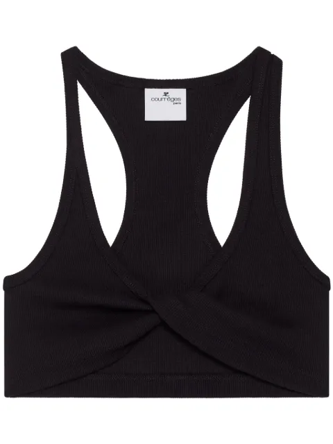 Courrèges Twist top Black 225JDE133JS0194
