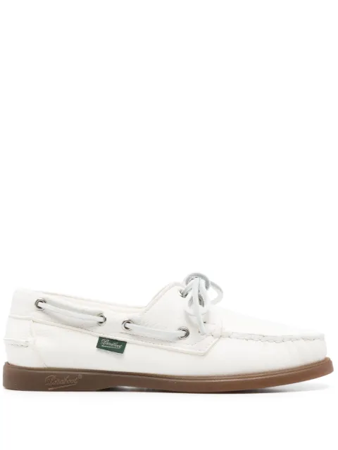 Paraboot leather loafers White 190854