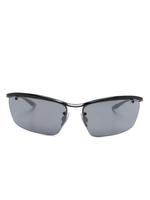 Dolce & Gabbana Eyewear shield-frame sunglasses Black DG2307