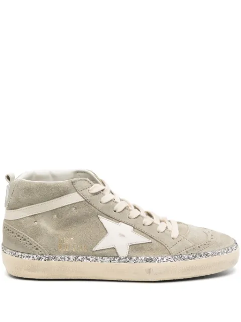 Golden Goose mid baskets star sneakers Grey GWF00122F006863