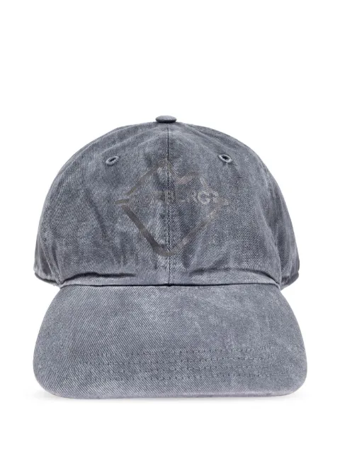 Iceberg logo-print cap Grey 71056921