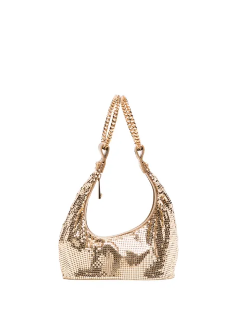 Versace metal mesh mini bag Gold 10198661A14422