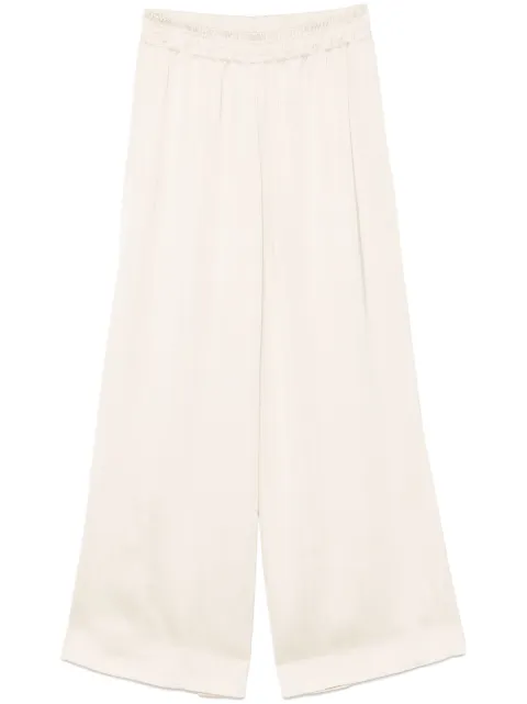 Fabiana Filippi flared trousers Neutrals PAD265F291D623