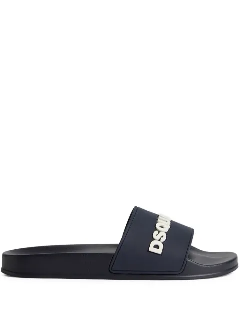 DSQUARED2 Dsquared2 logo slides Blue FFM002317205013
