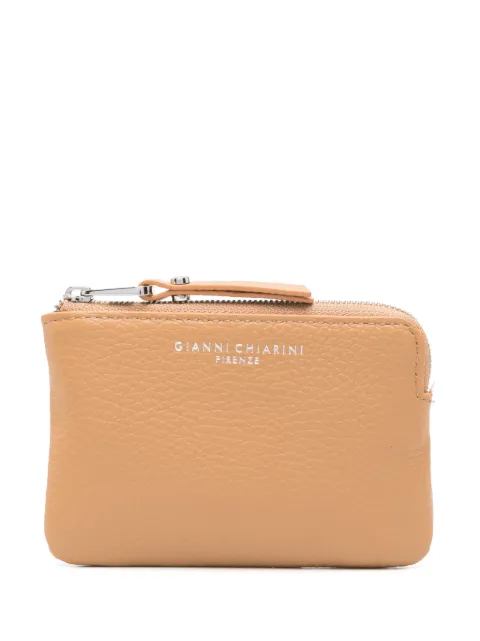 GIANNI CHIARINI grain-textured wallet Brown PF8179BGRN