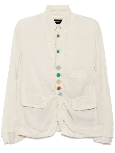 Undercover single-breasted blazer White UC1E41032