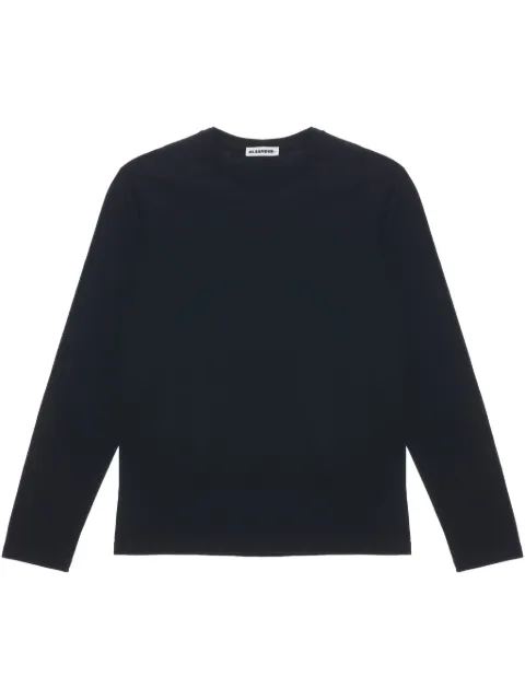Jil Sander lightweight cotton jumper Black J47GC0159J20103