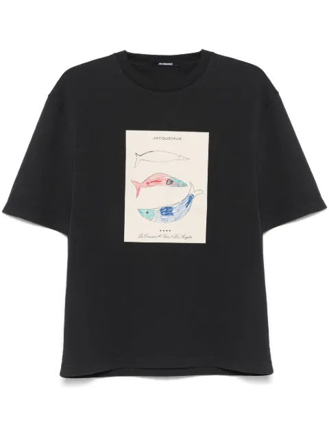 Jacquemus Le Marino T-shirt Blue 255JS31921023FP