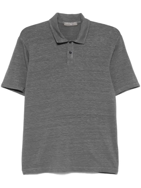 Daniele Fiesoli slub-texture polo shirt Grey DF5292