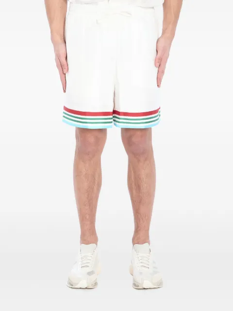 Casablanca Casa Way World Series bermuda shorts White MS25TR01204