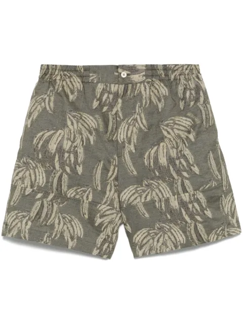 Jacquemus Le Aloe shorts Green 255PA1381748