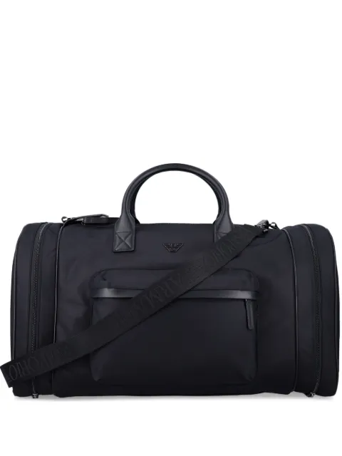 Emporio Armani logo holdall Black EM001794AF13454UC001