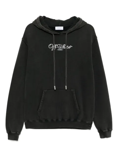 Off-White scissor-arrow hoodie Black OWBB064S25FLE0030701