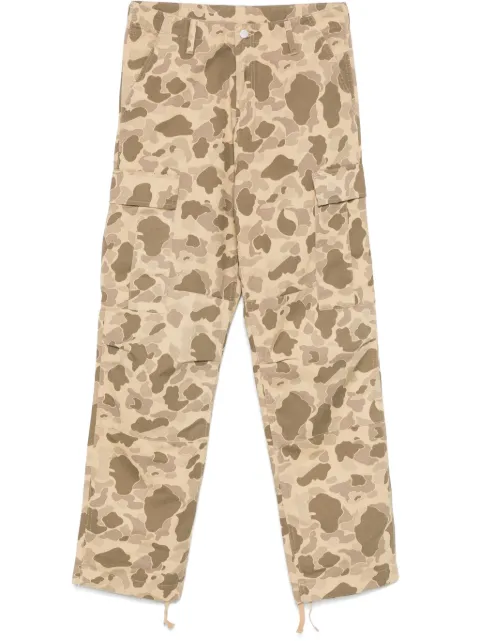 Carhartt WIP camouflage-print trousers Neutrals I0304752R402