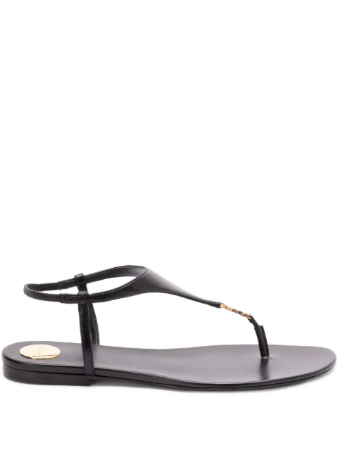 Saint Laurent Cassandra sandals Black 818293AADF1