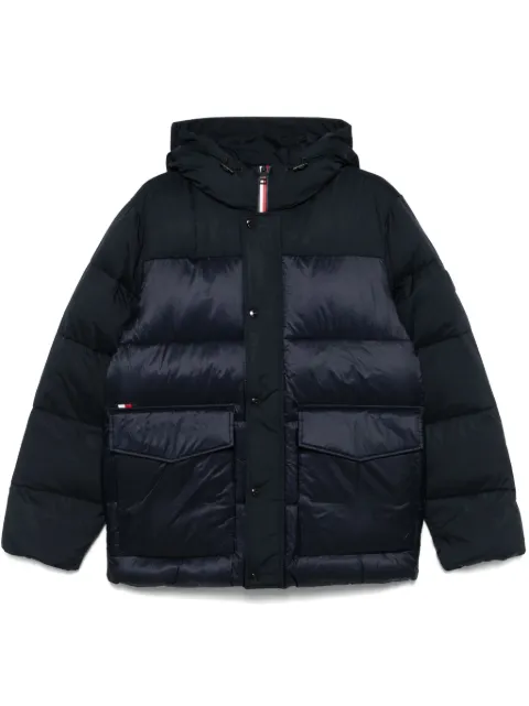 Tommy Hilfiger hooded jacket Blue MW0MW28723