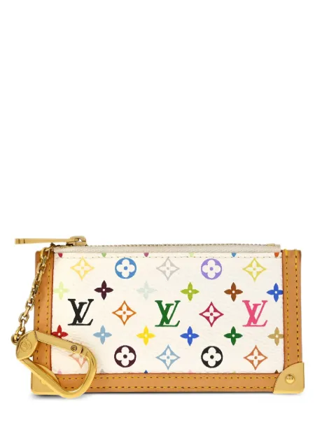 Louis Vuitton Pre-Owned x Takashi Murakami 2006 Pochette Clés coin purse White M92655