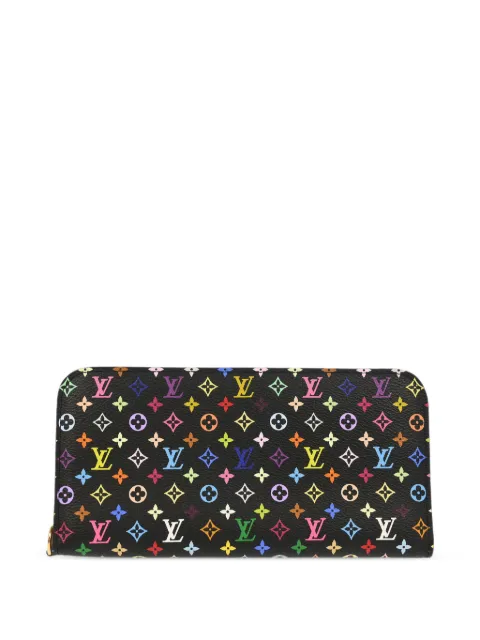 Louis Vuitton Pre-Owned x Takashi Murakami 2009 Y2K wallet Black M93755