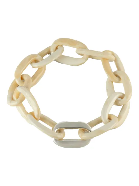 Parts of Four Massive Link Infinity Chain (PB+PA) necklace Neutrals 24302PBPA