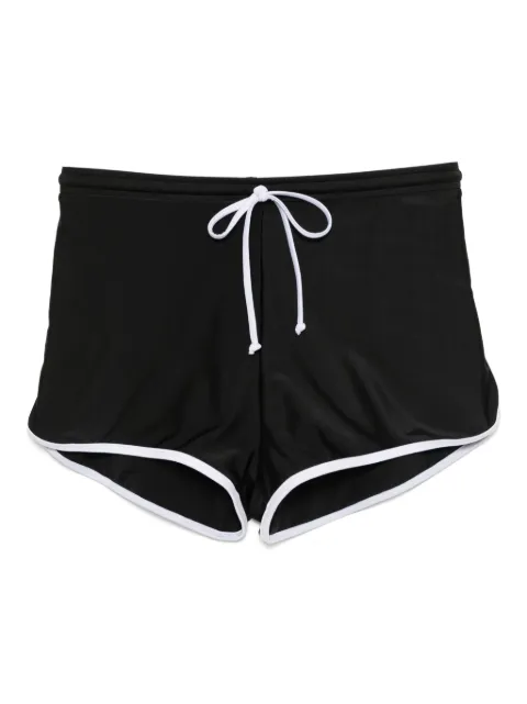 Duskii high-waist surf shorts Black DLB24115BSMOOTH