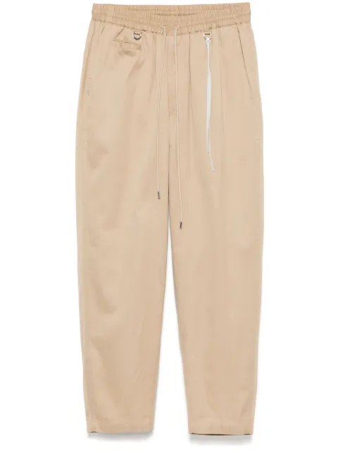 Mastermind Japan logo-embroidered trousers Neutrals MJ25E14PA030SND