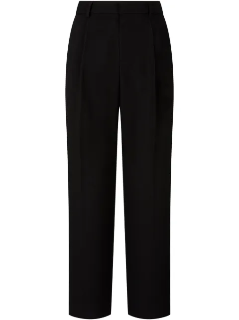TOMBOY pintuck-detail trousers Black 9155131171