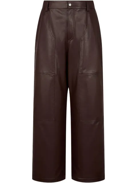 TOMBOY button-fastening trousers Brown 9155131210