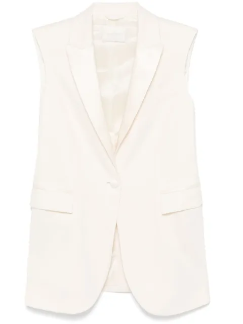 Circolo 1901 jersey waistcoat White FD3417