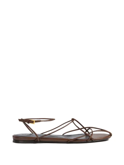 KHAITE Loulou sandals Brown F3092942741