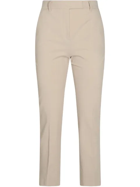 Incotex cropped trousers Neutrals 173868D6584