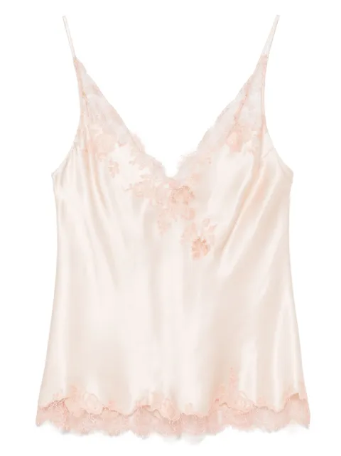 Carine Gilson Caudry-lace silk camisole Pink EL0818PSS25POUMTY