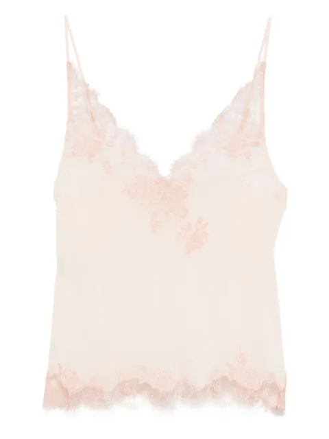 Carine Gilson Caudry-lace silk camisole Pink EL0818PMS25POUMTY