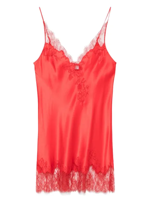 Carine Gilson silk slip dress Red EL0418DSS25RFLROU